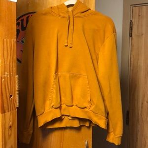 H&M Mustard Yellow/Orange Hoodie